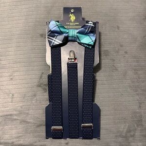 U.S. Polo Assn. Men’s Bow Tie And Suspender Set